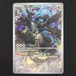 Pokemon TCG Card N’s Zekrom MEP 031 Ascended Heroes ETB Promo Full Art - NM- - Image 1