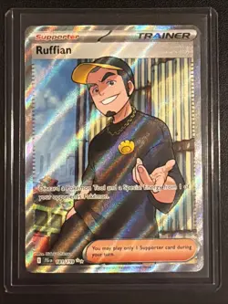 Pokemon Card Ruffian 181/159 Full Art Trainer Journey Together Near Mint - Image 1