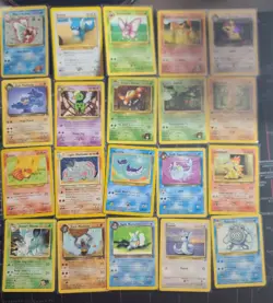 20 Card Vintage Pokemon Lot - WOTC Holo/Rare Mix - Team Rocket, Gym, Neo - NM/LP - Image 1