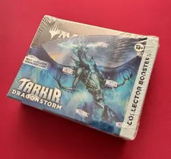 Magic The Gathering Tarkir Dragonstorm Collector Booster Box Sealed MTG - Image 1