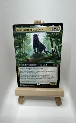 Bast, Panther Goddess (Extended Art) Commander: Marvel Super Heroes Regular - Image 1