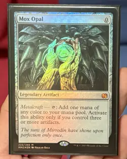 Foil Mox Opal NM+ Modern Masters 2015 - Image 1