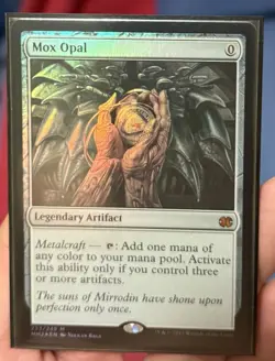 Foil Mox Opal NM+ Modern Masters 2015 - Image 3
