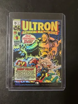 Ultron, Artificial Malevolence (Borderless) (0401) Marvel Super Heroes Foil - Image 1