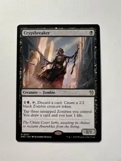 Cryptbreaker - MTG Aetherdrift: Commander - NM - Image 1