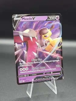 Pokemon TCG Mawile V 070/195 Ultra Rare 2022 Pokemon Silver Tempest NM - Image 1