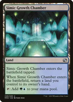 1x Simic Growth Chamber NM Eng MTG - Modern Masters 2015 - Image 1