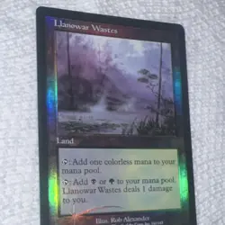 Wizards of the Coast MTG Llanowar Wastes Apocalypse English Foil Rare #141/143 - Image 2
