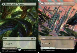 Branchloft Pathway // Boulderloft Pathway - Foil Extended Art SLD LP MTG - Image 1