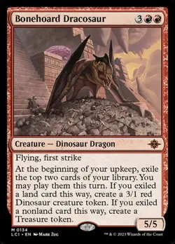 Bonehoard Dracosaur - Foil LCI LP MTG - Image 1