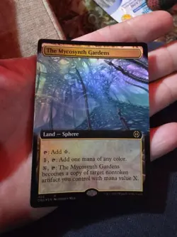 The Mycosynth Gardens Mtg Borderless Foil - ONE 402 - NM - Image 1