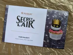 FOIL *In-Hand* MTG Secret Lair Purr Majesty "Cats Are The Best" Vanessa Stockard - Image 1