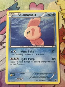 Alomomola 39/114 Black & White RARE LP Pokemon - Image 1