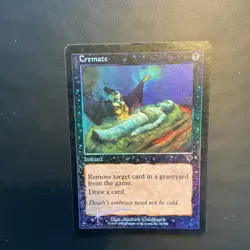 Wizards of the Coast Cremate Black Instant Foil Invasion 96/350 - Image 1