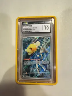 Pokemon TCG Misty's Psyduck Destined Rivals 193/182 Illustration Rare CGC 10 - Image 1