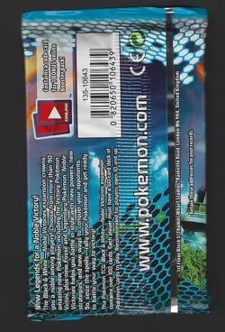 Pokemon "Noble Victories" 10-Card Sealed Booster Pack (Victini) X1 - Image 2