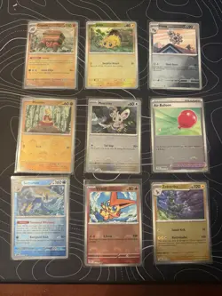 Pokemon SV Black Bolt White Flare Pokeball Pattern Lot! Black Bolt/White Flare - Image 1
