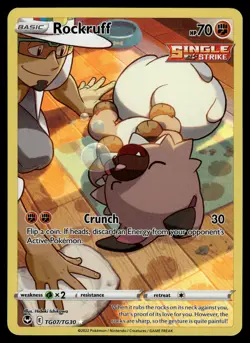 Rockruff TG07/TG30 SWSH12: Silver Tempest Trainer Gallery Pokemon - Image 1