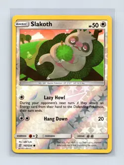 Slakoth 167/236 Common Unified Minds Pokemon Reverse Holo Lightly Played - Image 1