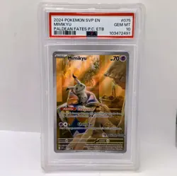 2024 POKEMON SVP EN-SV BLACK STAR PROMO #075 MIMIKYU PSA 10 - Image 1