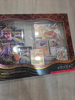 Pokemon Paldean Fates Great Tusk Ex & Iron Treads Ex Premium Collection - Image 3