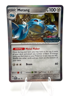 Pokemon Metang Prerelease Promo SVP 090 Scarlet & Violet - Image 1