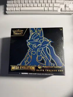 Pokemon TCG Pokemon Center Mega Evolution Elite Trainer Box BRAND NEW ETB SEALED - Image 1