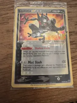 Pokemon TCG Greninja Gold Star SWSH144 - Celebrations Black Star Promo - Sealed - Image 1