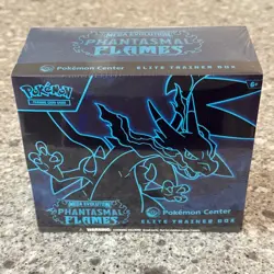 NEW Pokemon Center Exclusive Phantasmal Flames Elite Trainer Box ETB Sealed - Image 1
