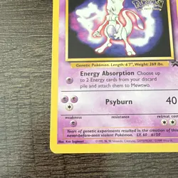 1999 Pokemon TCG Mewtwo (Movie Promo) WoTC Promo #03/53 - Image 5