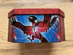 Pokemon TCG Collector's Tin Darkrai 2012, Lugia 2013, Xerneas Yveltal 2014 Empty - Image 5