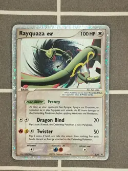 Rayquaza ex Promo Holo EX 100 HP #039 Nintendo EX Collector's Tin English - Image 1