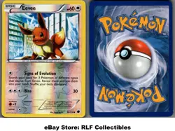 2013 Pokemon, B&W Plasma Freeze, #90/116 Eevee, Reverse Holo Common - Image 1