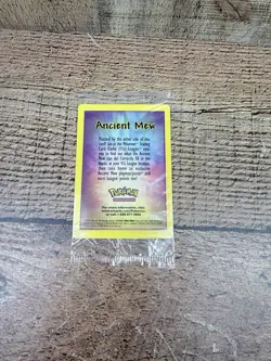 *NEW FACTORY SEALED* Ancient Mew Promo - Pokemon 2000 Movie Vintage WOTC - Image 1