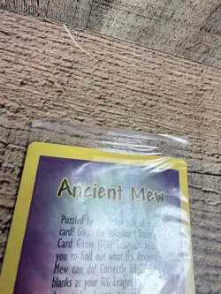 *NEW FACTORY SEALED* Ancient Mew Promo - Pokemon 2000 Movie Vintage WOTC - Image 2
