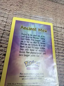 *NEW FACTORY SEALED* Ancient Mew Promo - Pokemon 2000 Movie Vintage WOTC - Image 3