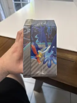 Pokemon TCG Paldea Partners Tin Quaquaval ex 5 Booster Packs Sealed - Image 4