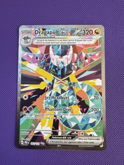 Dragapult ex 165/131 SV Prismatic Evolutions SIR Tera ex Holo English 320 HP - Image 1