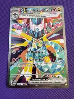 Dragapult ex 165/131 SV Prismatic Evolutions SIR Tera ex Holo English 320 HP - Image 2