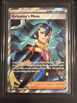 Grimsley's Move 120/094 Ultra Rare Phantasmal Flames Pokemon Holo Near Mint - Image 1