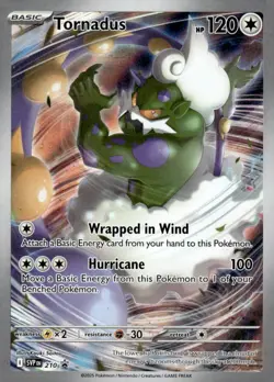 Tornadus 210 Holo Promo Scarlet & Violet Promo Near Mint - Image 1