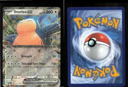 Snorlax ex 076/131 Holo Double Rare Prismatic Evolutions Pokemon Holo Near Mint - Image 3