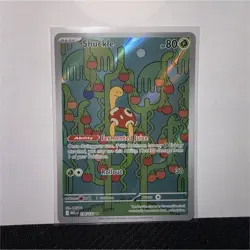 The Pokemon Company Shuckle 136/162 Temporal Forces Illus Rare Holo Eng 80HP - Image 1