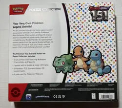 6X Pokemon 151 Poster Collection With Display Box, Sealed - Image 3