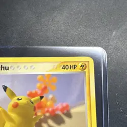 Pokemon Pikachu 16/17 POP Series 2 Holo Promo Common 40 HP Basic English 2005 - Image 3