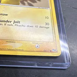 Pokemon Pikachu 16/17 POP Series 2 Holo Promo Common 40 HP Basic English 2005 - Image 5