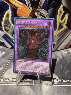 Yu-Gi-Oh Saint Azamina 1st Edition SUDA-EN036 Secret Rare - Image 1