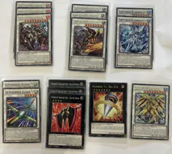 Yugioh Swordsoul Crystron Synchro Deck Complete 55 Card 1st Ed NM Fully Sleeved - Image 2