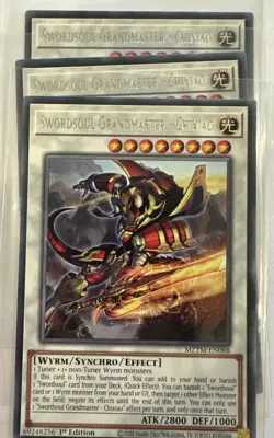 Yugioh Swordsoul Crystron Synchro Deck Complete 55 Card 1st Ed NM Fully Sleeved - Image 4
