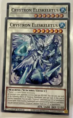 Yugioh Swordsoul Crystron Synchro Deck Complete 55 Card 1st Ed NM Fully Sleeved - Image 5
